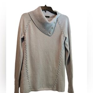 White House Black Market Light Blue Sweater size M
